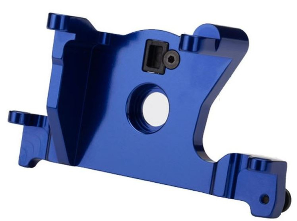TRX2460R Motor-Halter 6061-T6 Alu blau für LCG-Chassis